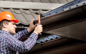 gutter repair Moorby, Lincolnshire